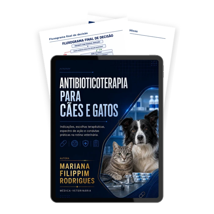 Capa do bônus Antibioticoterapia para Cães e Gatos